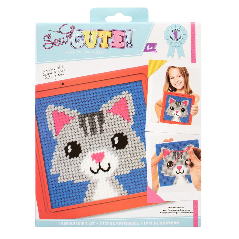 ColorBok 73430 Sew Cute Needlepoint Lola Cat - Image 1
